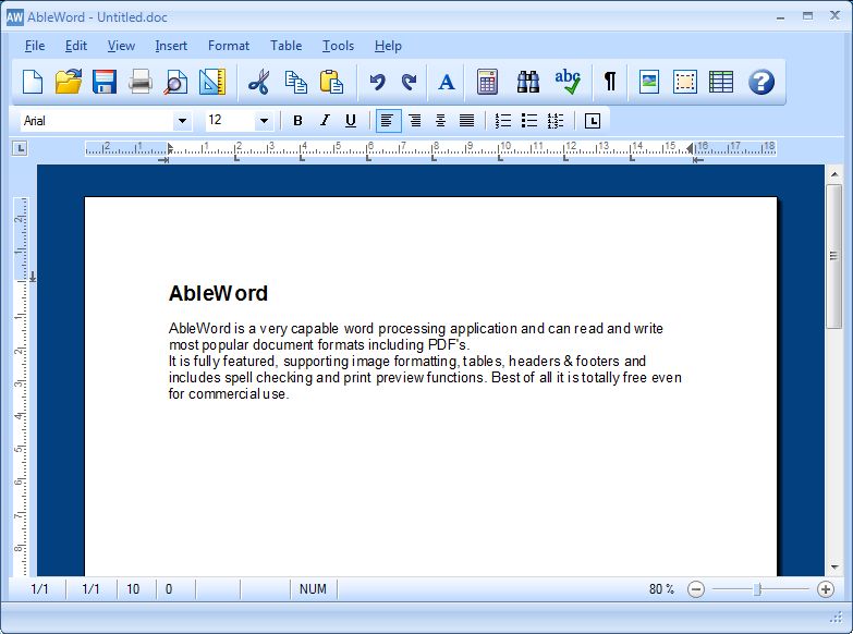 Ableword free best pdf editors