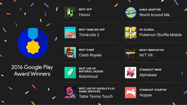 best apps of 2016 google apps