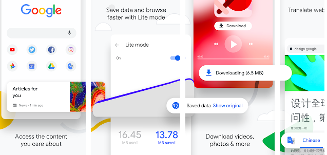 Google Chrome UC BRowser alternative
