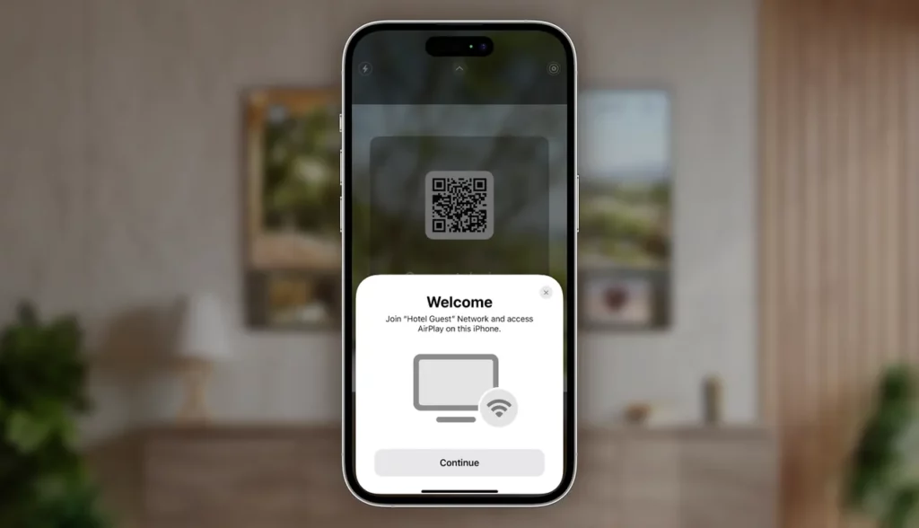 Image of the new iOS 17. 3 Airplay 2 feature